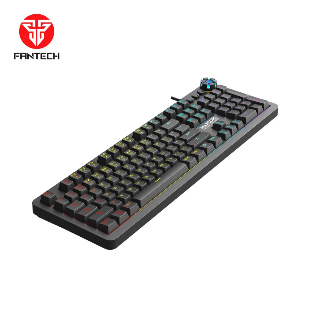 New Fantech MK852 RGB 20 Modes Cheap Macro Mechanical Keyboard Gaming