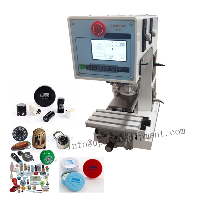 Electronics Texts Pad Printer Small Tampografia Machine Desktop Single Color Seal Inkcup Pad Printing Machine In India