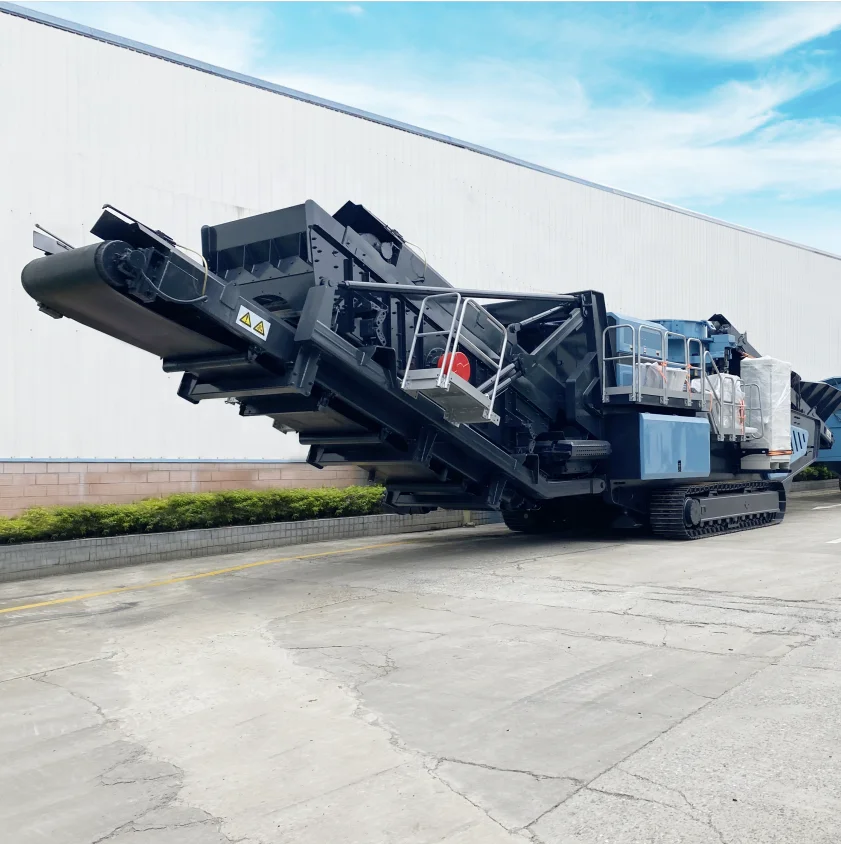 Complete quarry crushing plants mobile granite limestone gravel jaw crusher Aggregate rock stone crushing plant