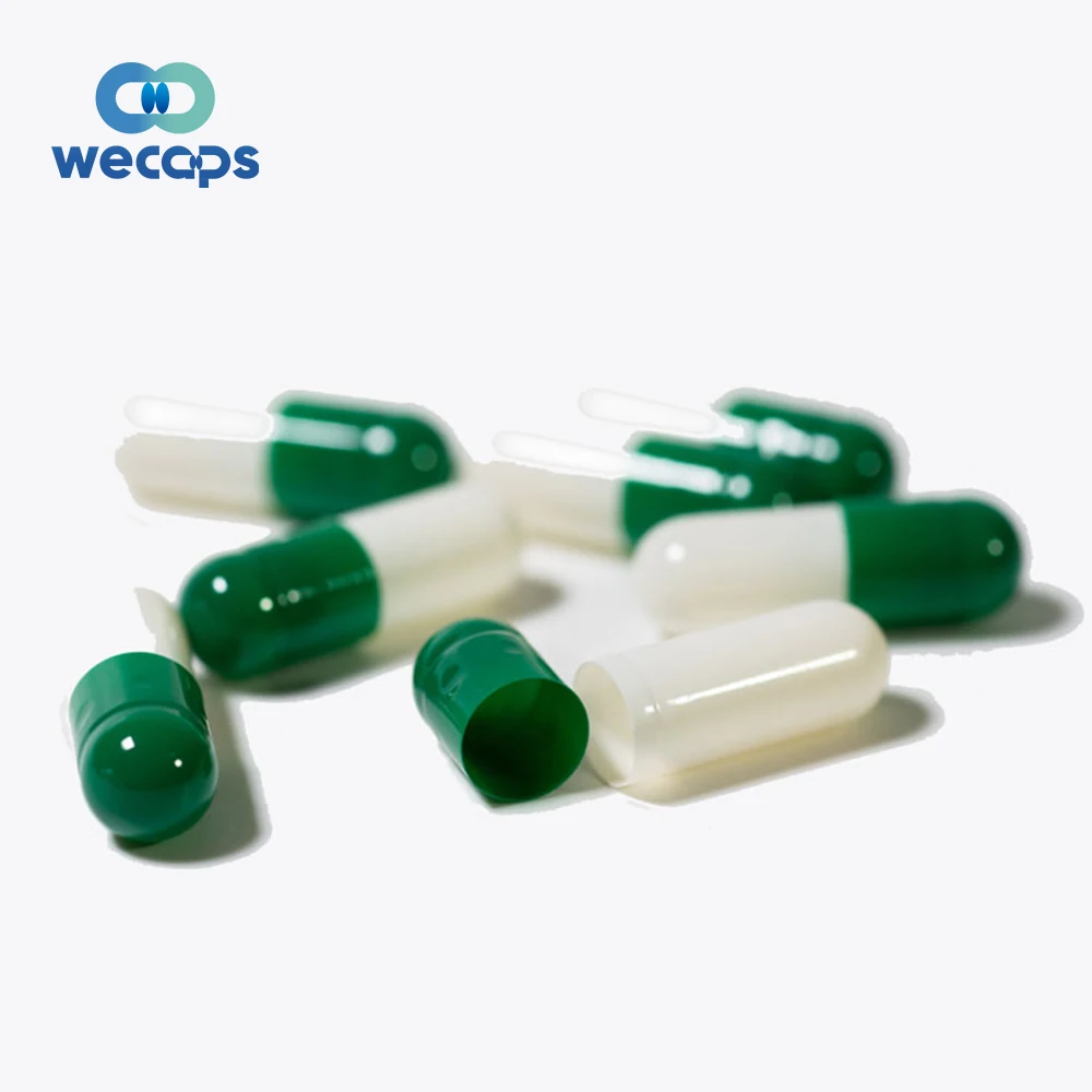 Wecaps 0 # Ti02-Free вегетарианские капсулы, пустые овощные капсулы Hpmc пустые капсулы, пустые вегетарианские капсулы