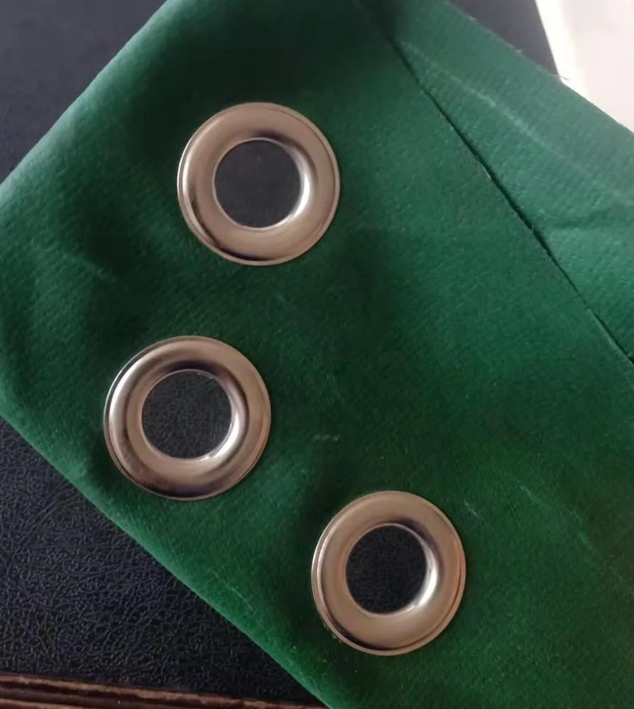 full auto mesh fabric tarpaulin eyelet rivet machine