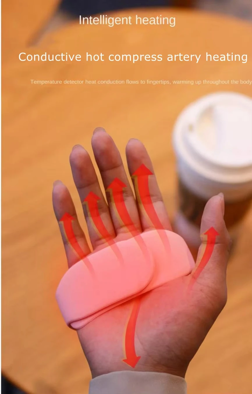 2024 Hot Selling Products Various Colors Winter Hand Warmer Mobile Power Rechargeable Mini Electric Heater Hand Warmer