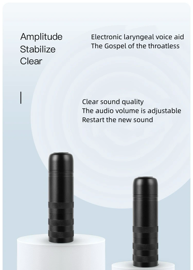 Hope Medical speech microphone artificial total laryngectomy electronic laryngaid artificial larynx
