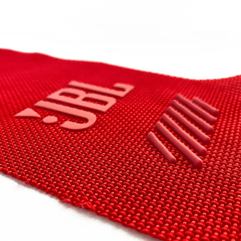 Low MOQ Customized Logo Design Thick Rubber TPU Silicone Heat Transfer Garment Labels For shoes,Clothing,Hats