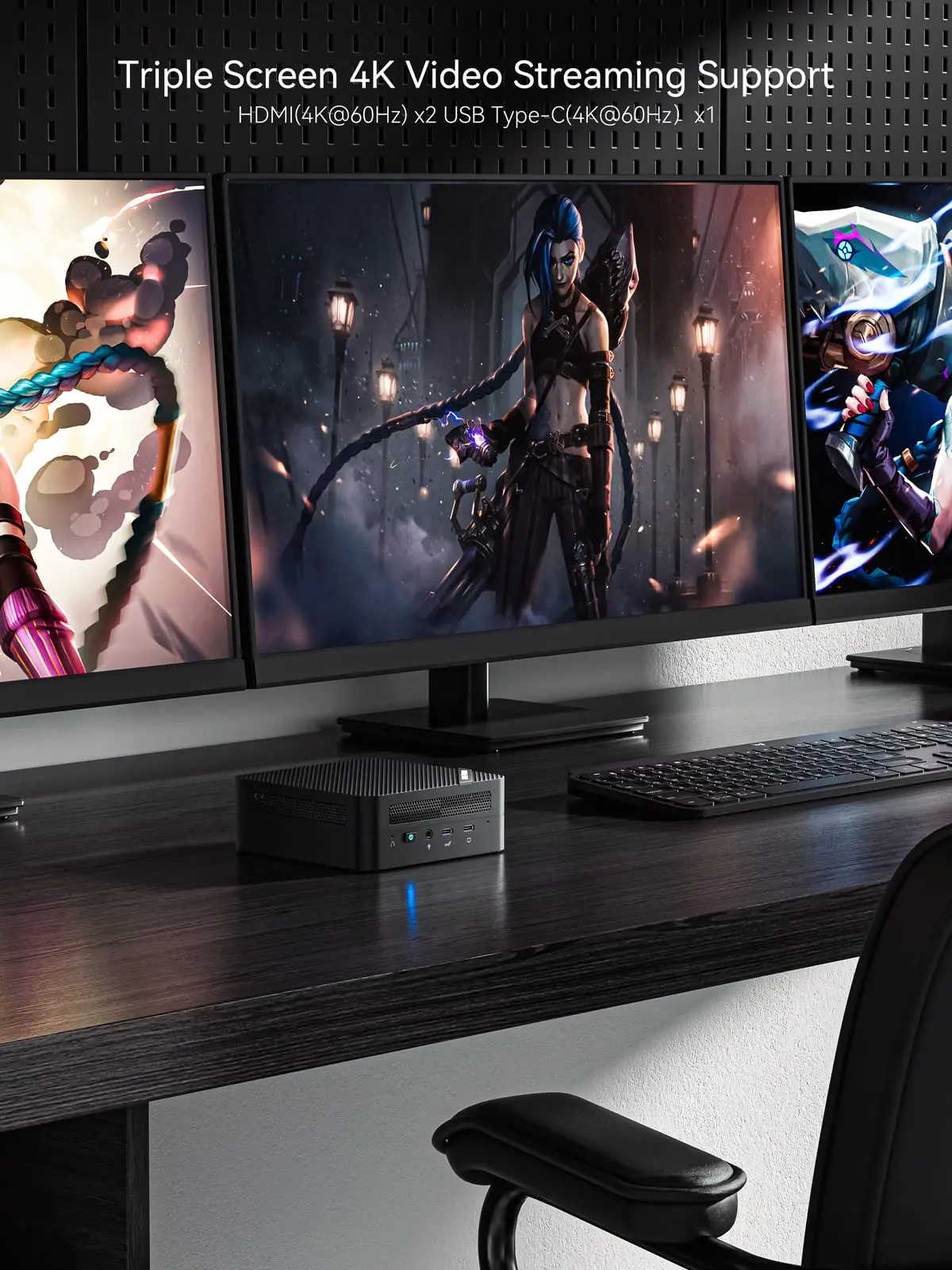 MINISFORUM UM450 AMD Ryzen 5 4500U 16GB RAM Micro Desktop Graphics Computer Windows 11 Pro Gaming Mini PC with DP HD-MI