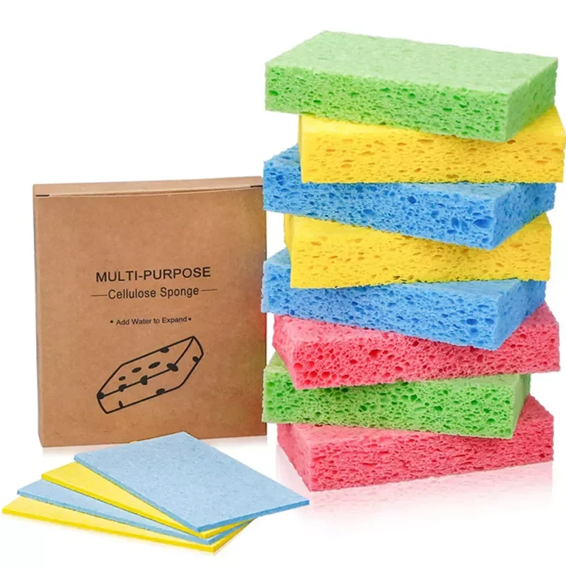 Custom Made Kitchen Compressed Cellulose Cleaning Sponge