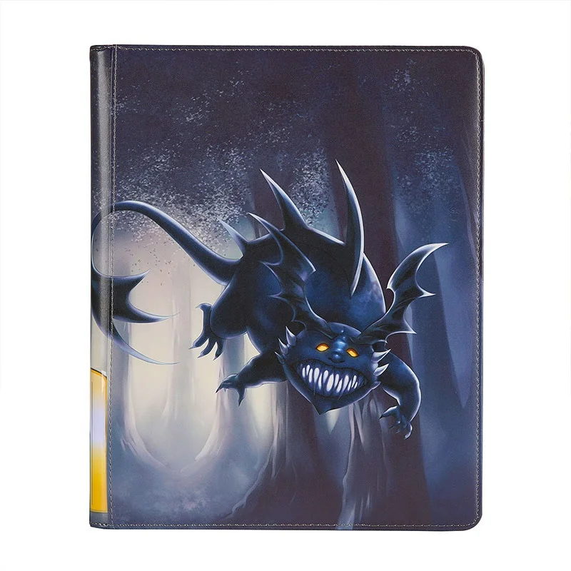 Популярный альбом для коллекционирования карт из искусственной кожи с УФ-печатью