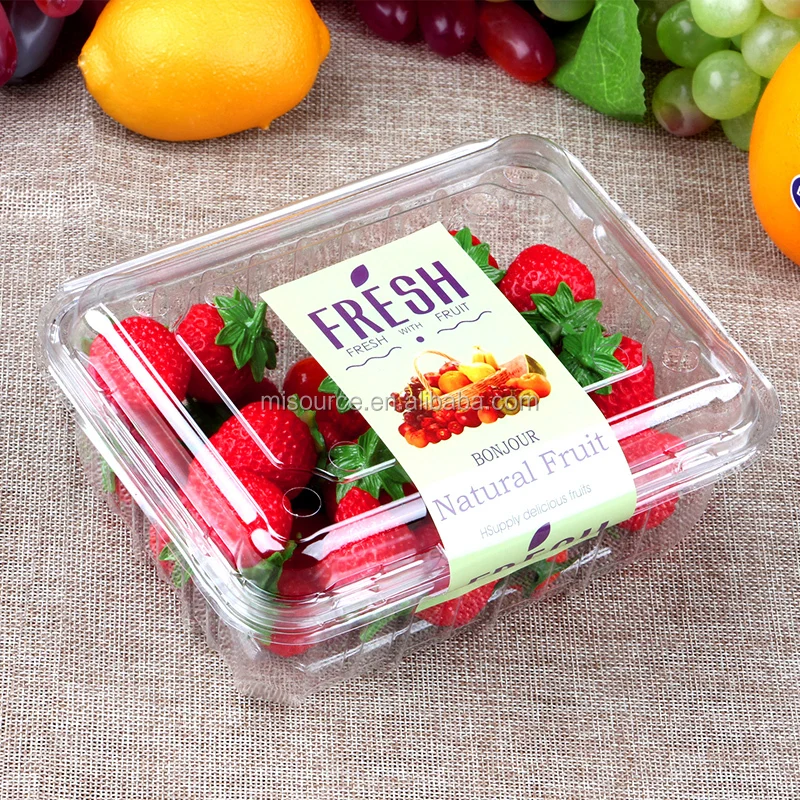 Одноразовая коробка для фруктов BYPHANE поднос резки свежих и овощей салата