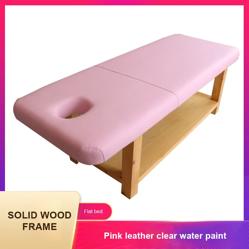 White Massage And Physiotherapy Bed Latex Cotton Spa Bed Beauty Furniture
