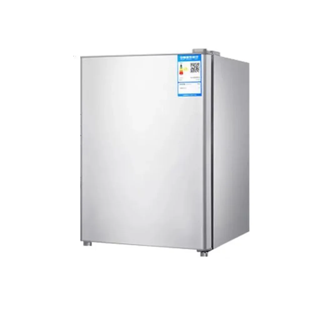 Flylon white blue orange household desktop single door 90L mini refrigerator