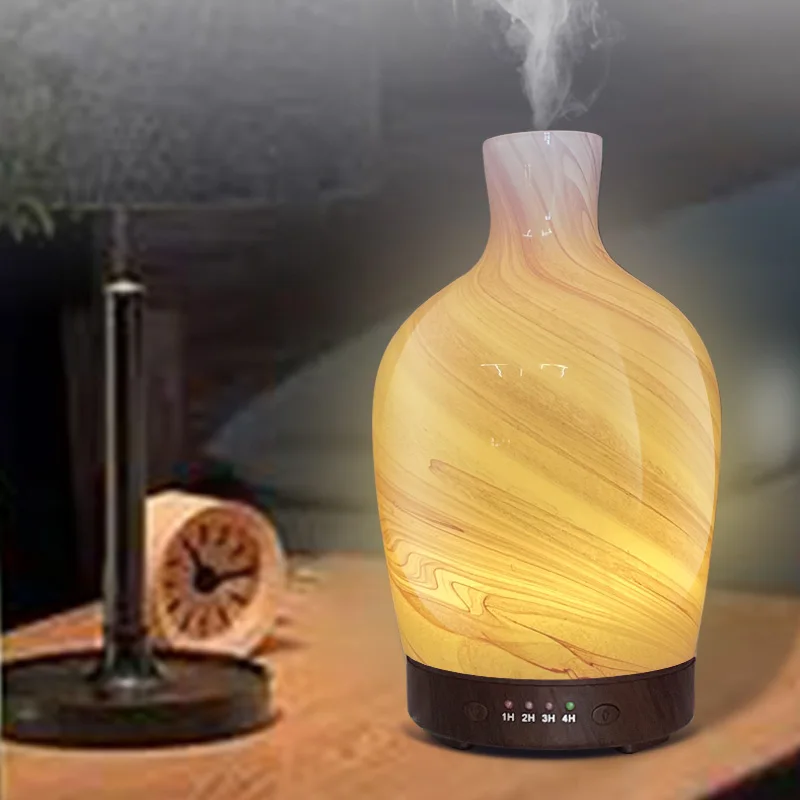 new product ideas 2022 technology plug in fragrance diffuser essential oil  3D glass diffuser magic diamond mist humidifiers