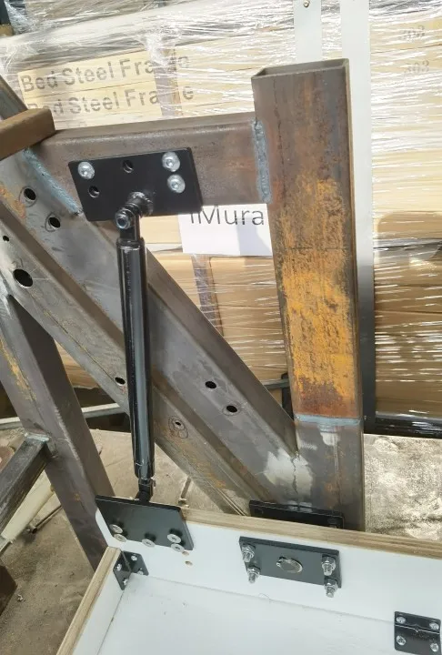 Murphy wall bed gas pistions gas spring  bed in bedroom furniture double bed frame hardware kit with desk