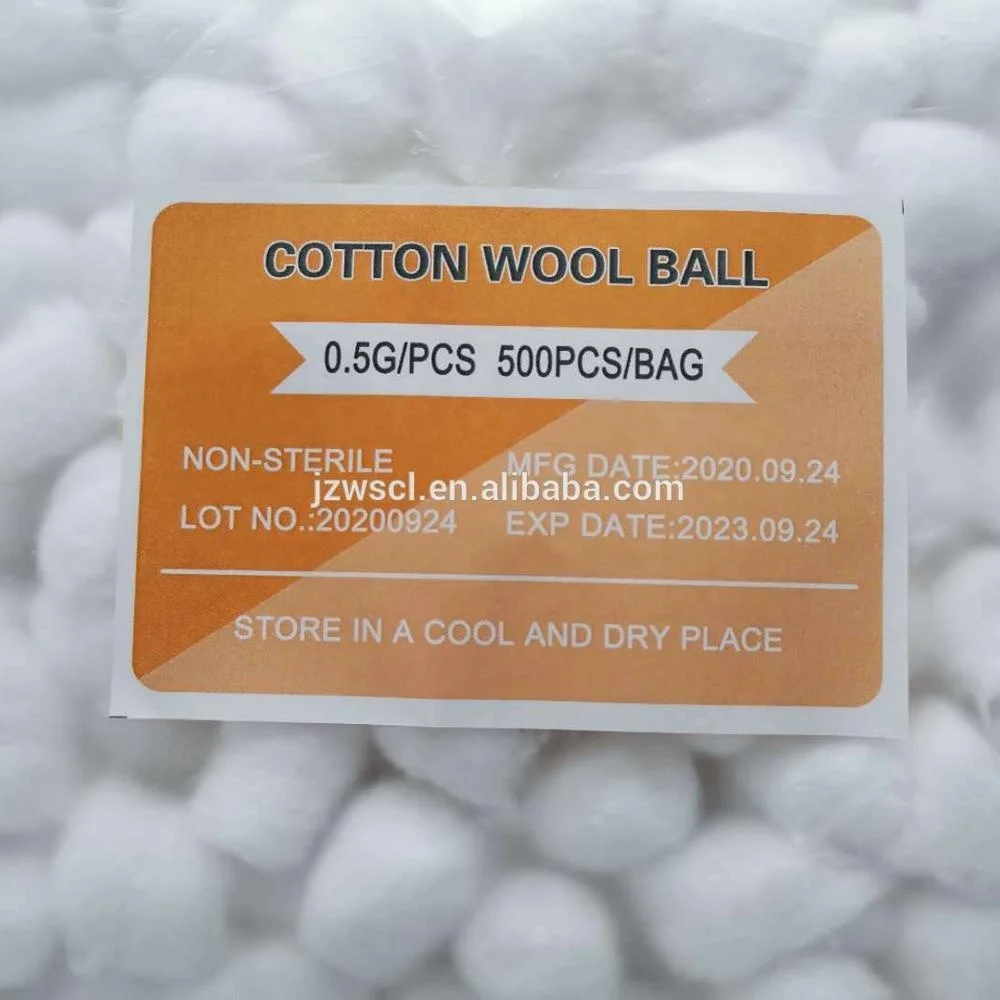 Medical Sterile Cotton Wool Balls - Buy Cotton Ball,Alcohol Cotton Ball,Cotton  Wool Balls Product