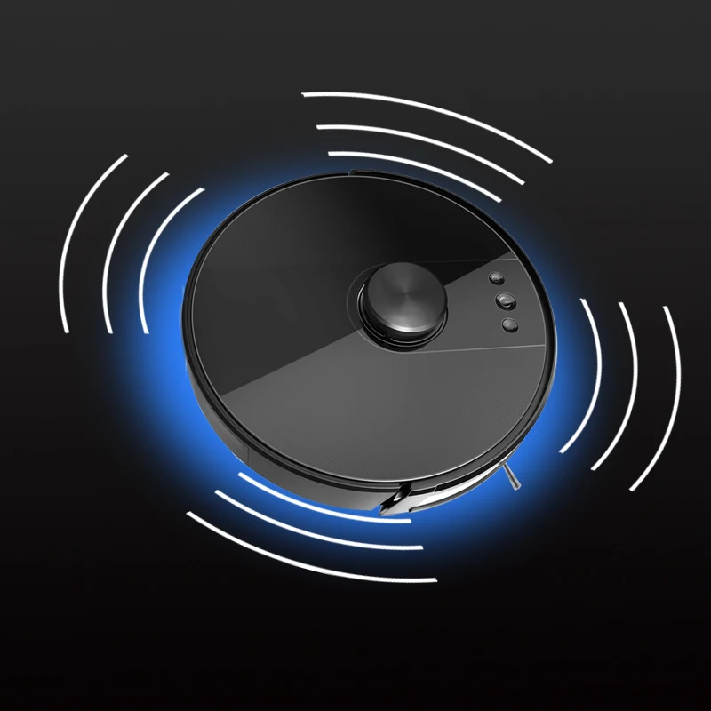 Wireless Dust Collector Robotic Home Robot Vacuum Cleaner Household Cleaning Appliances Regular Cleaning App, Manual Cleaning 2L