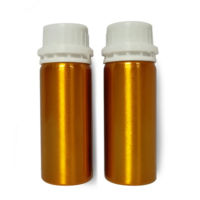 50ml 100ml 120ml aluminium talc powder coating bottle