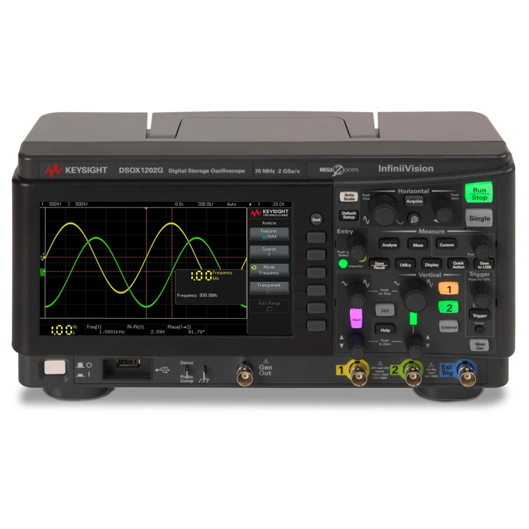 Осциллограф Agilent DSOX1204G KEYSIGHT, тестовый Измерительный Цифровой базовый осциллограф