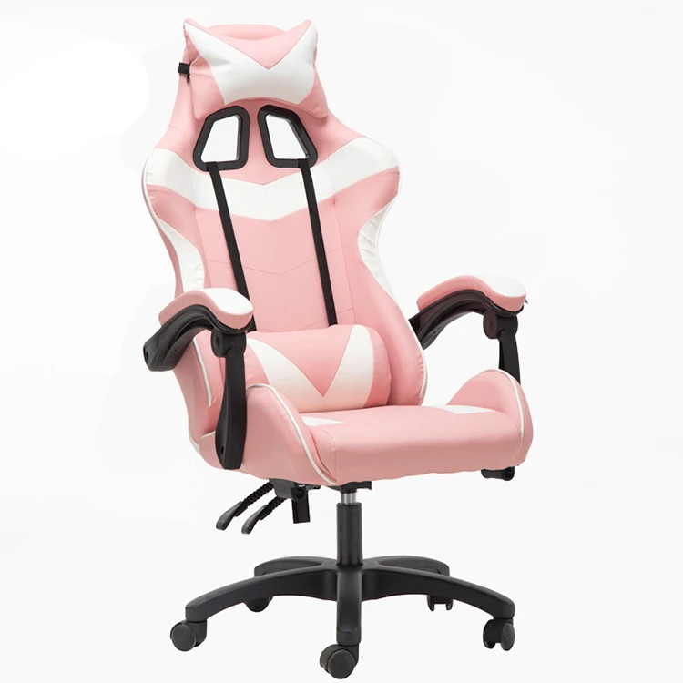 Profession Cheap Ergonomic Massage RGB LED Racing Silla Gamer Chair PU Leather Computer Gaming Chair With Lights and Speakers