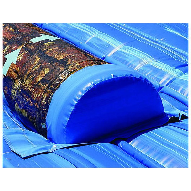 Unique challenge carnival log rolling balance games inflatable log game for sale