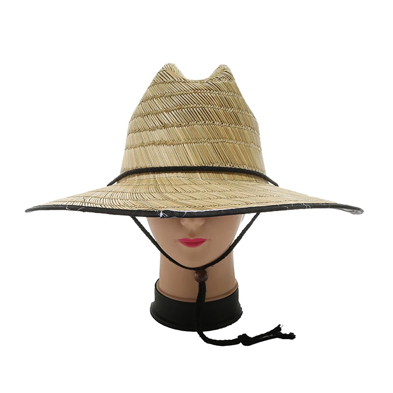  Оптовая продажа дешевая Мексиканская соломенная шляпа Sombrero для пляжа серфинга спасательной
