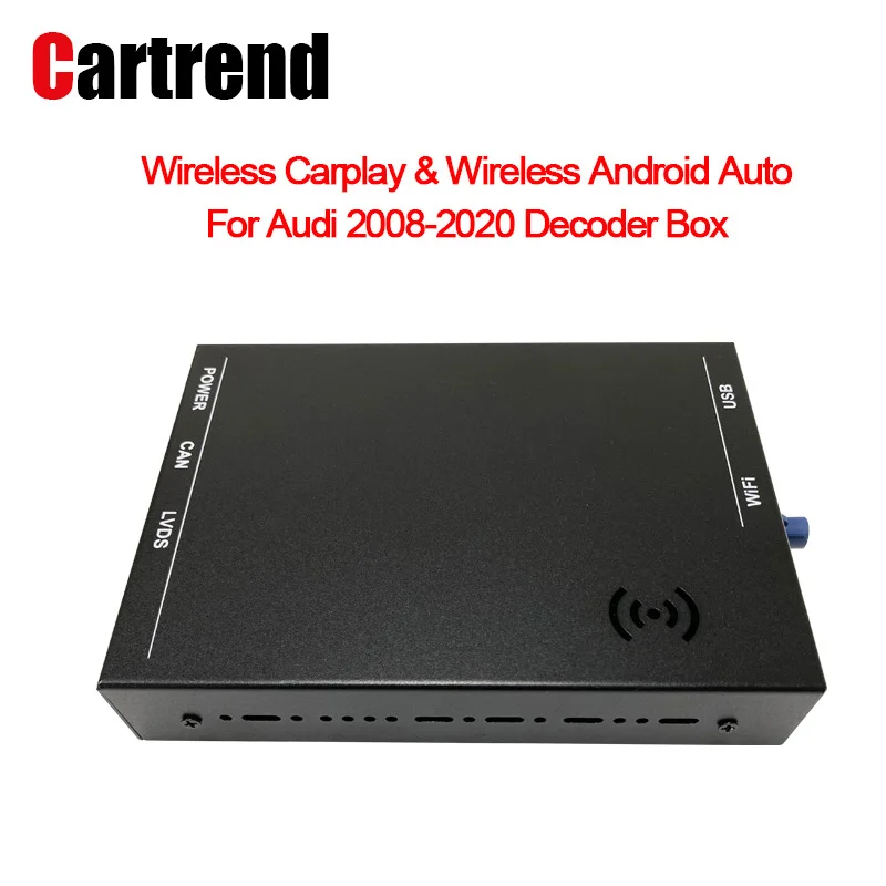 Support android auto USB dongle iphone airplay Wireless Carplay Decoder Interface box For AUD I MMI System A3/A4/A5/A7/A8/Q3/Q5