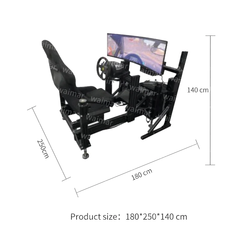 Virtual Reality Car Game Machine 9d Video Simulator Car Racing Machine Vr Equipment