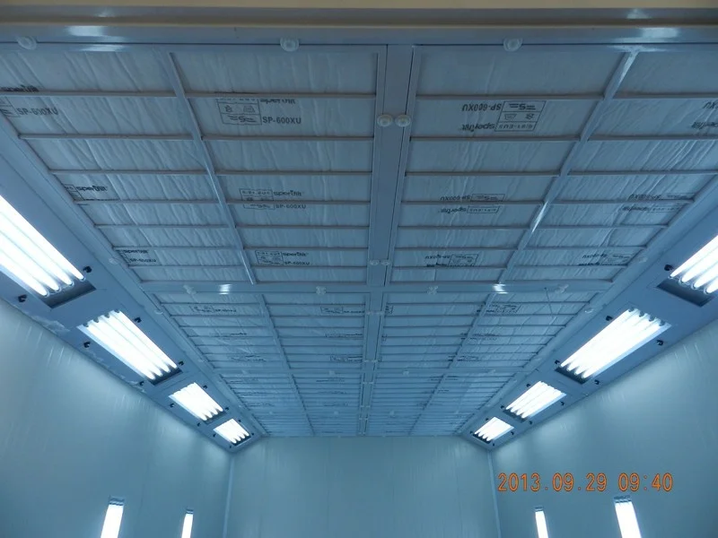 Collapsible Retractable Car Spray Paint Room Downdraft Paint Booth small spray paint booth with water curtain