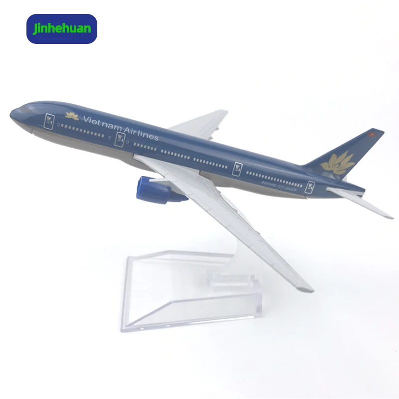 Vietnam B777 Airplane Model Diecast Toy 1:400 For Decoration Kids Gift Small Aircraft Models For Boys Alloy Diecast Toys