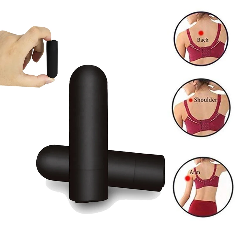 mini lipstick vibrator waterproof mute motor handheld vibrating bullet massagers steel wand for body massagers massager