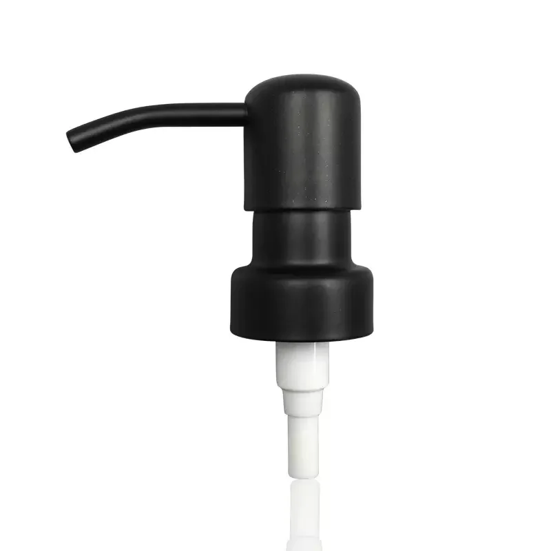 China Ningbo High-end stainless steel dispenser pump skin care soap UV metal lotion pump