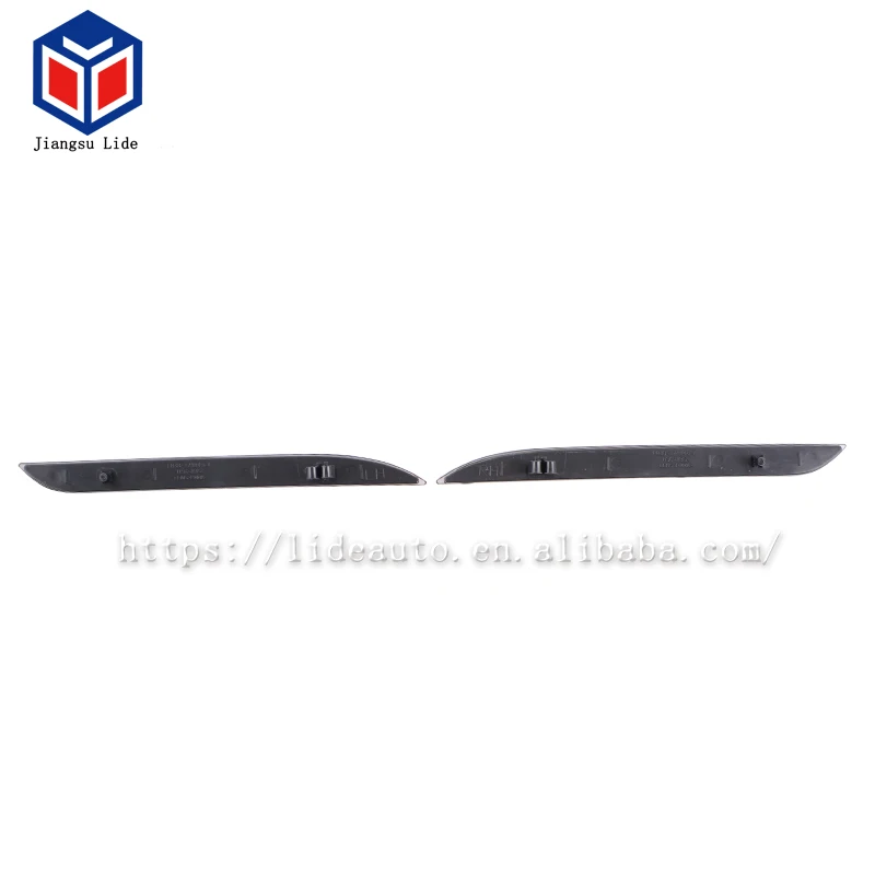 For 2018+ Ford Mustang 2 PCS Smoke Rear Bumper Reflector