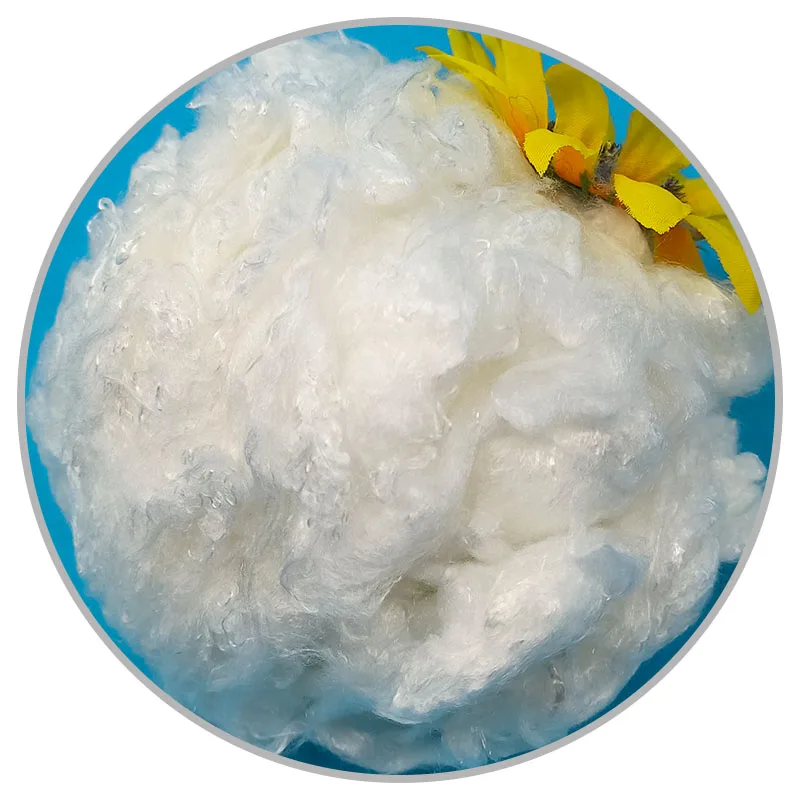 natural biodegradable 1.2d 38mm bamboo fiber for spinning and nonwoven