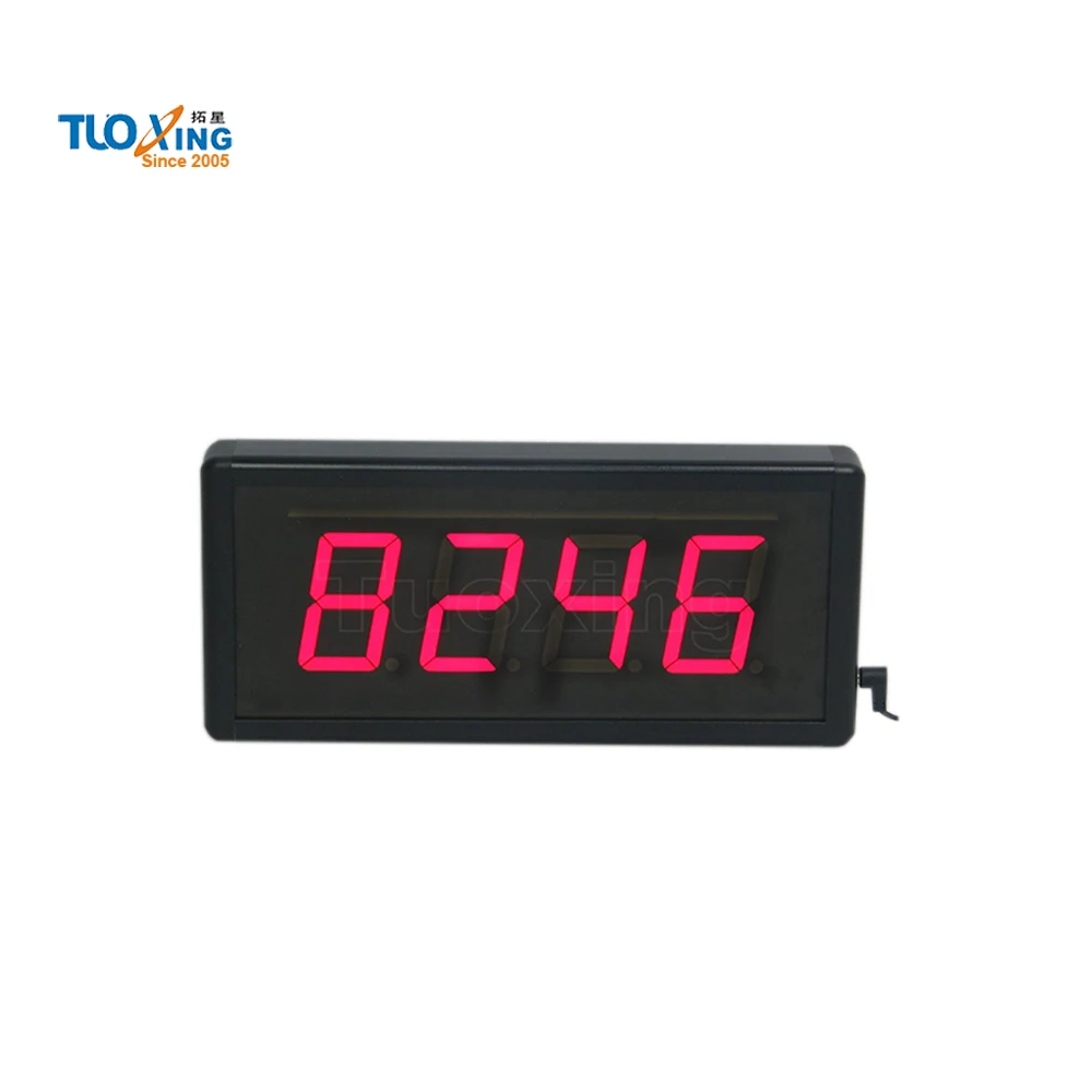 2.3 inch 4 digits LED digital days count up clock