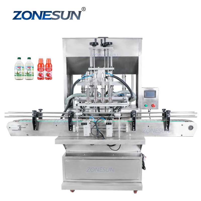  ZONESUN ZS-SV4GB оборудование для розлива крема кетчупа соуса чили шампуня