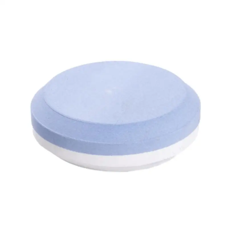 household green silicon carbide 8*2.5cm blade sharpening stone round sharpening stones