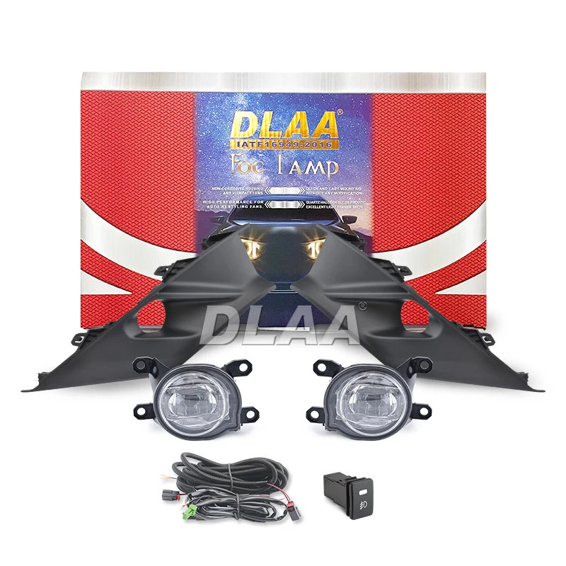 Dlaa TY1055-LED для TOYOTA INNOVA 2021-на innova противотуманная фара Новинка светодиодные противотуманные