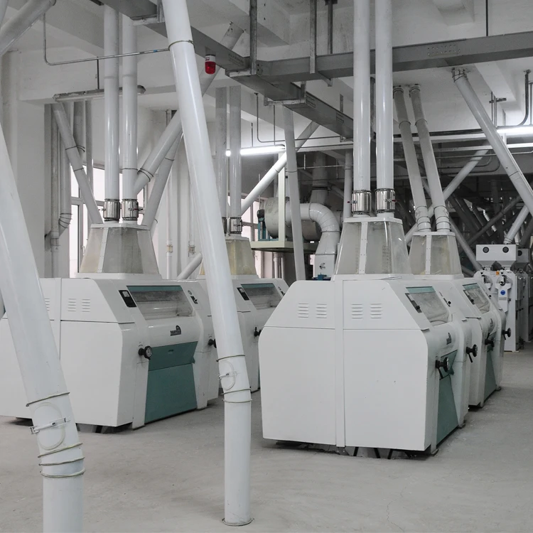 High Quality Maize Flour Mill  Machinery 20T-100T Corn  Flour Milling For Industry