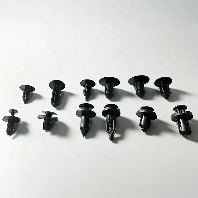 Hot selling Bumper Retainer Clips Car Plastic Rivets Fasteners Push Retainer Kit Most Popular Sizes Auto body clips Set