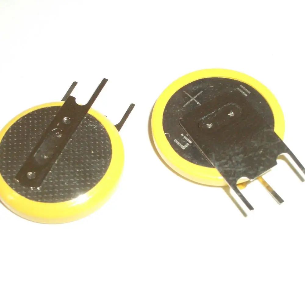 Литиевая батарея кнопочного типа CR1616 для SMT Tab pins с маркировкой