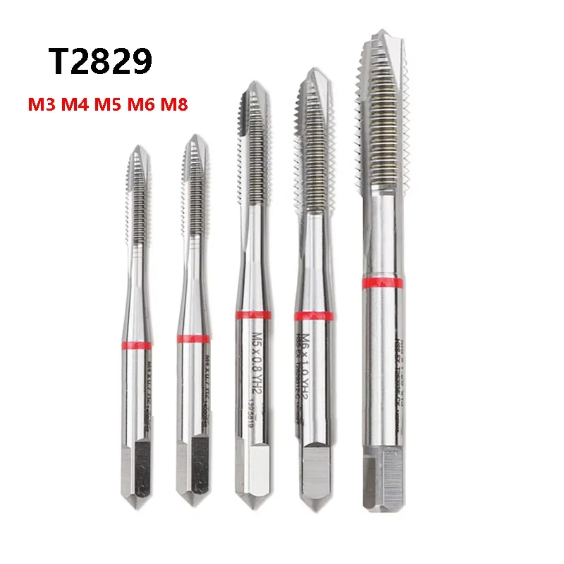 HSS-EX резьбовые режущие инструменты hss M3 M4 M5 M6 M8 South Korea YG - 1 T2829 оригинальные спиральные краны