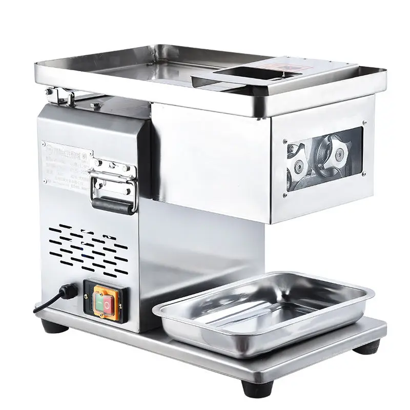 Industry Fully Automatic Multifunctional Food Cow Vegetable And Meat Block Dice Diced Dicing Cutter Slicer Cut Cutting Machine