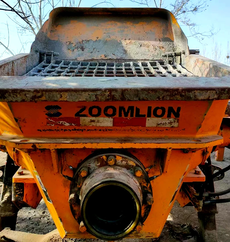 Mini Truck 60M3/H Car Used Electric Concrete Pump Machine For Plastering