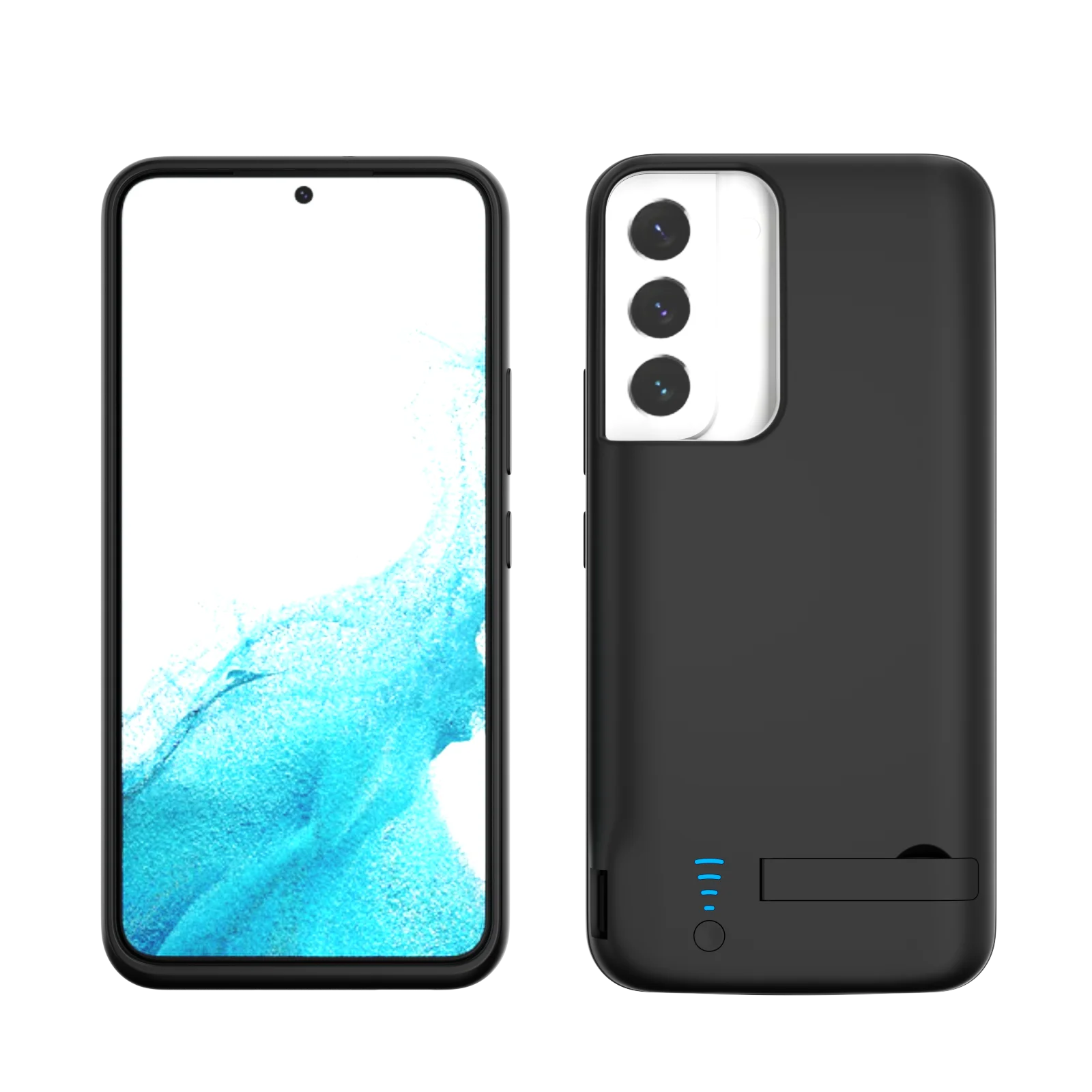 Wholesale high quality Battery Charger Power Bank Case 4800mAh Charging phone Case For Samsung S22 for phone 15