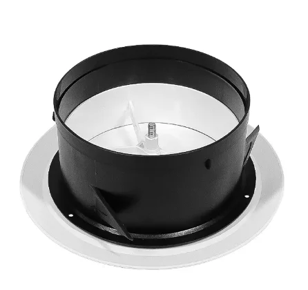 Round Exhaust Air Vent Ceiling Diffuser Wall Ventilation Outlet for Air Conditioning