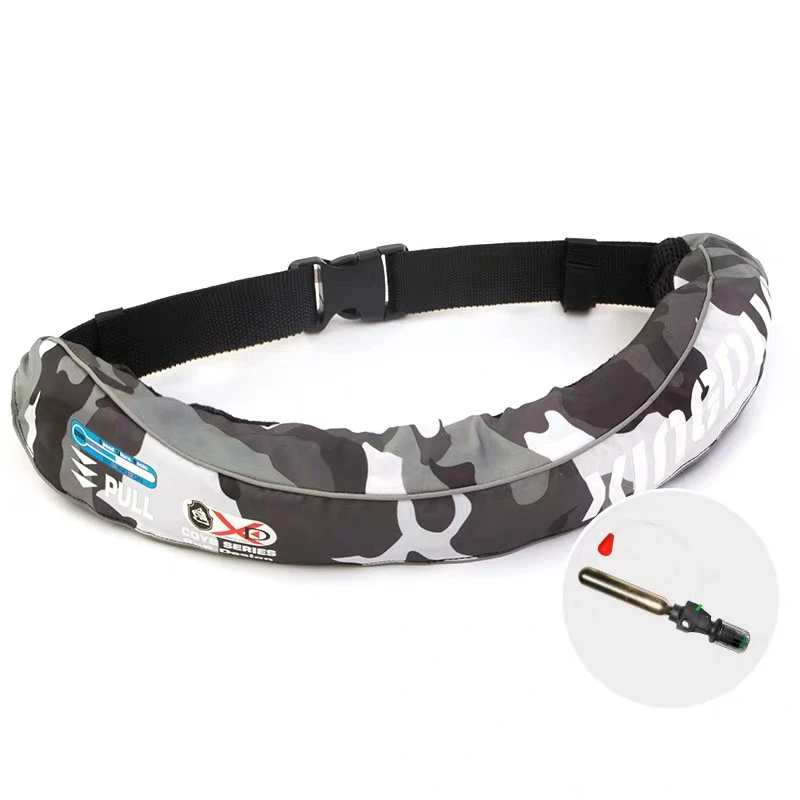 SOLAS different color life jacket for waist buoy manually or automatically inflatable belt