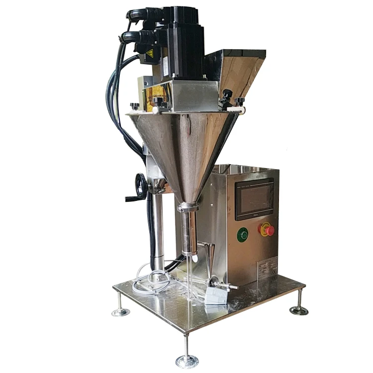 Semi-automatic precise food cosmetics chemical baby milk protein coffee powder dispenser