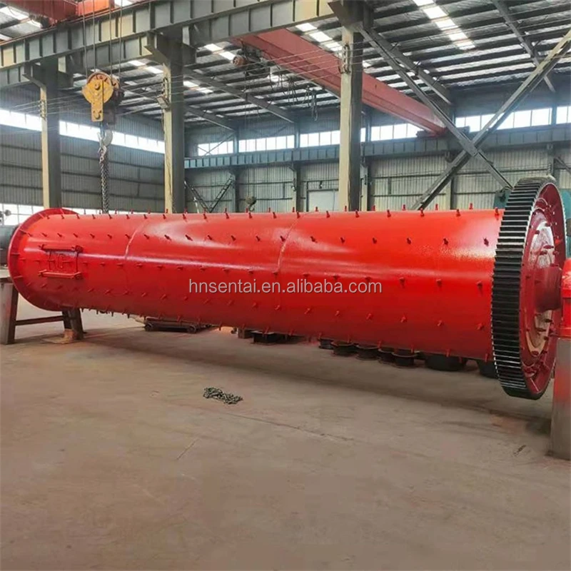 High-Quality Dual Purpose Horizontal Ball Mill - Wet & Dry Grinder   for Gypsum and Coal