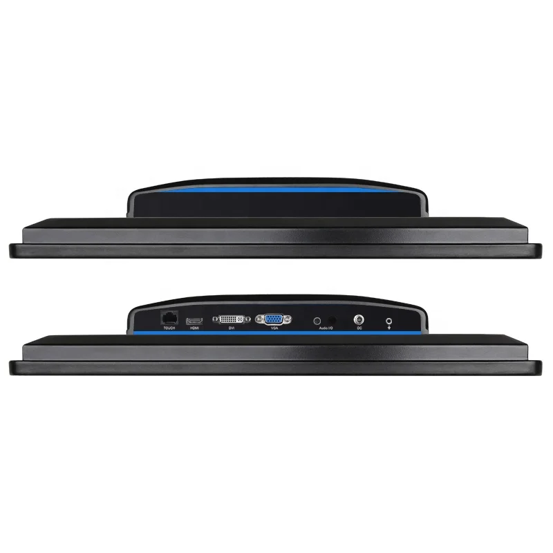 12V/24V VGA HDM-I DVI 19 inch 4:3 square screen industrial touch screen LCD monitor