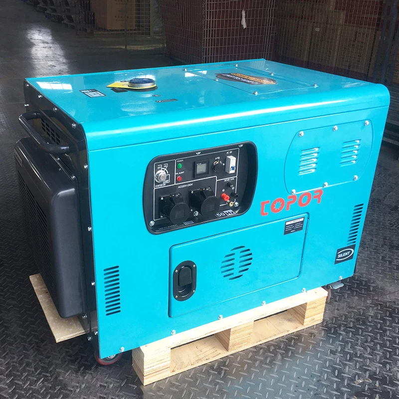 TP12000DGS Portable Battery Electric Start Explosion Proof 8000W Generator Diesel Powered Generator