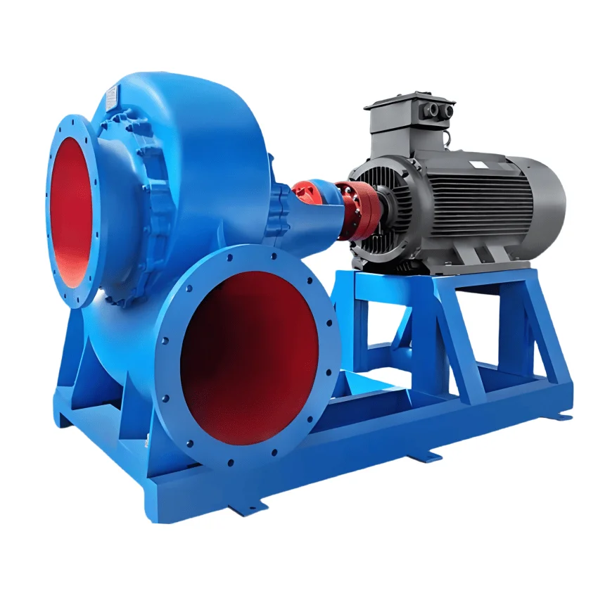 Electric motor powered irrigation pump 6-inch centrifugal water pump horizontal river water pump