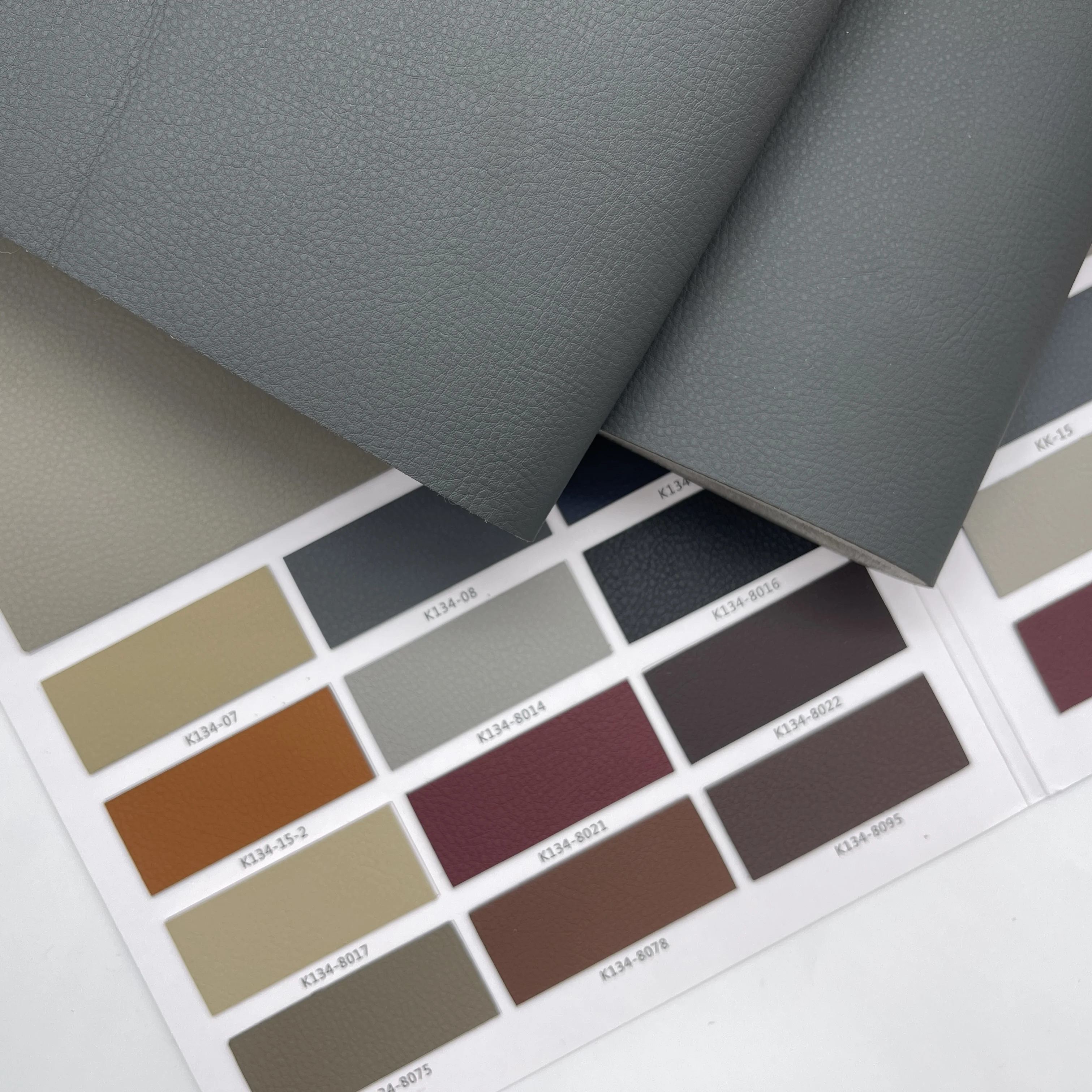 K134 Car Seat Leather Roll Containing sponge Automotive Microfiber Leather Material Fabric For Car Seat Cover